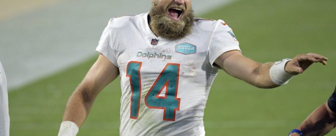 Ryan Fitzpatrick führt die Miami Dolphins zum Sieg